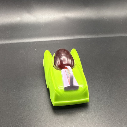 Vintage 2000 Carl's Jr Hardees DC Comics The Joker Mobile Green Toy Car Loose