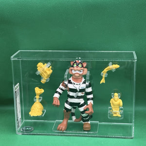 CAS 80+ 83.8 SCRATCH THE CAT 1993 TMNT Teenage Mutant Ninja Turtles Grail