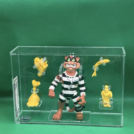 CAS 80+ 83.8 SCRATCH THE CAT 1993 TMNT Teenage Mutant Ninja Turtles Grail