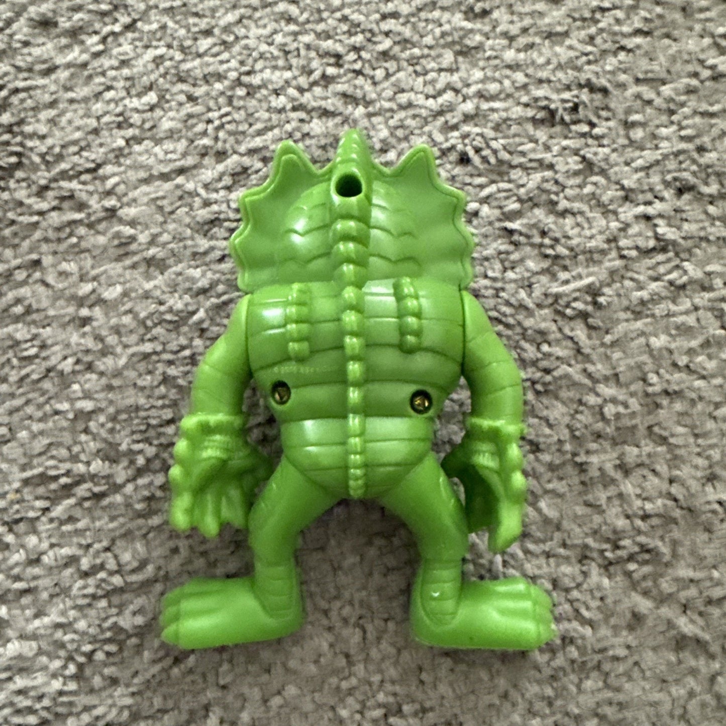 2003 Toy Quest Scream Stretchers McDonalds Green Monster Action Figure 5"