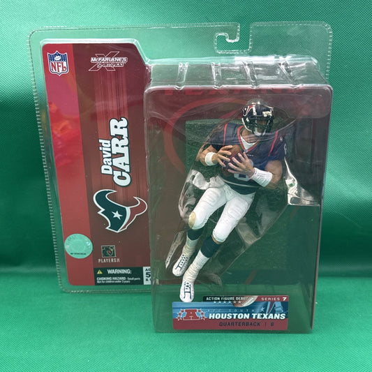 McFarlane NFL David Carr #8 Houston Texans QB Series 7 Action Figure Debut NIB