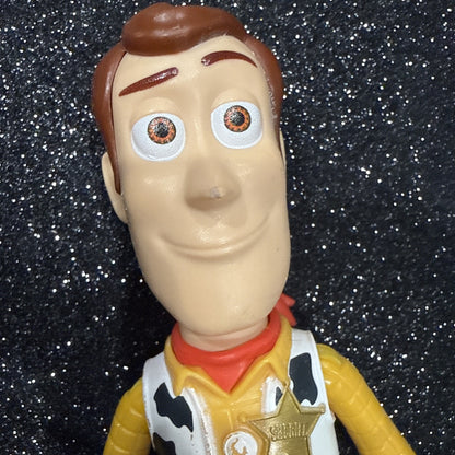 Disney Pixar Toy Story Woody Poseable Doll 9" Action Figure 2017 Mattel *USED*