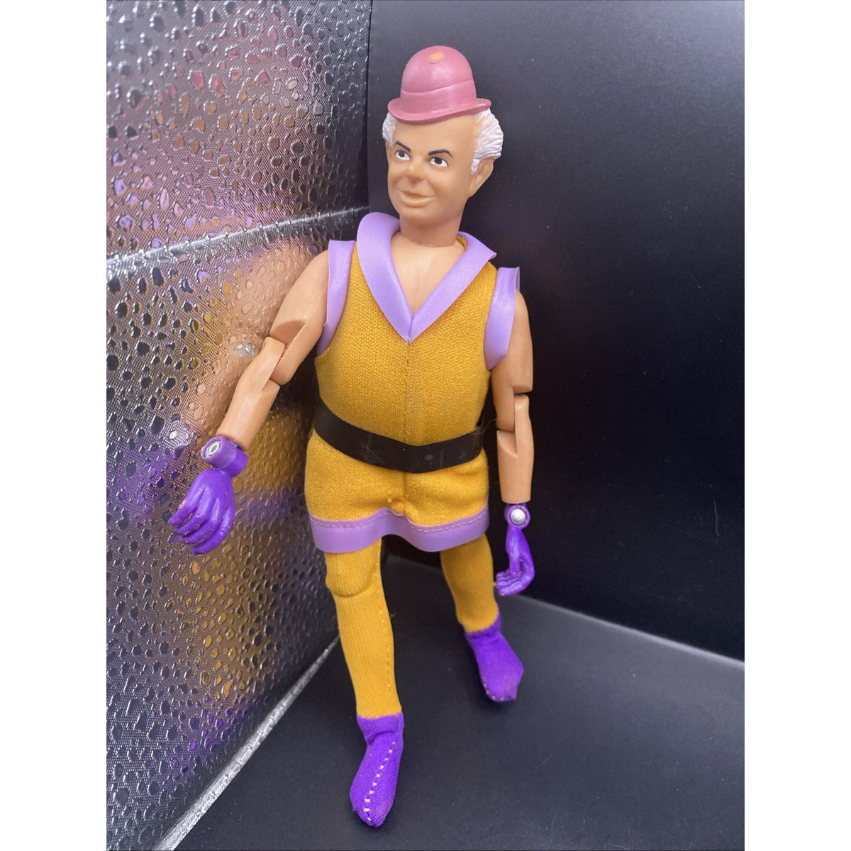 Vintage 1973 MEGO DC Comics MR MXYZPTLK. 8" Action Figure Original Parts/Costume