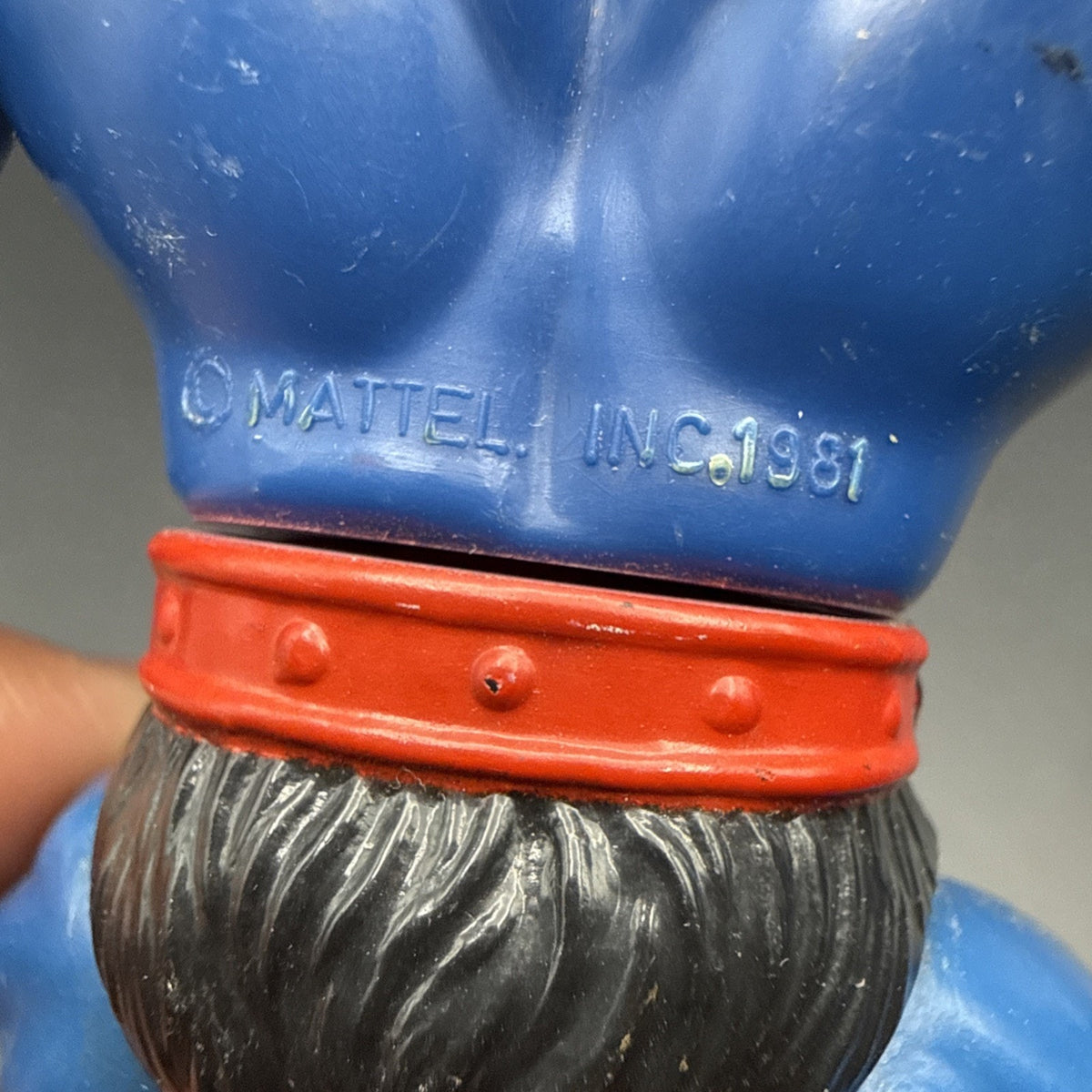 MOTU Vintage Webstor 1981 Masters of the Universe He-Man