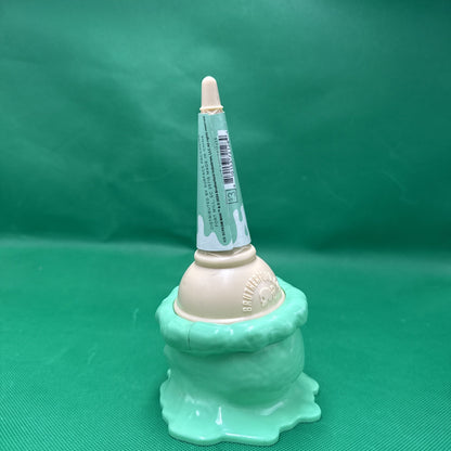 Ice Cream Man "Malevolent Mintstachio" Green Skull Plastic Ice Cream Cone Holder