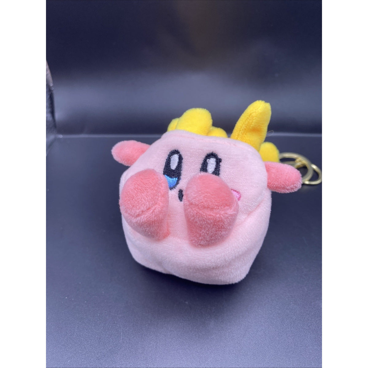 Kirby French Fries Plushie Keychain