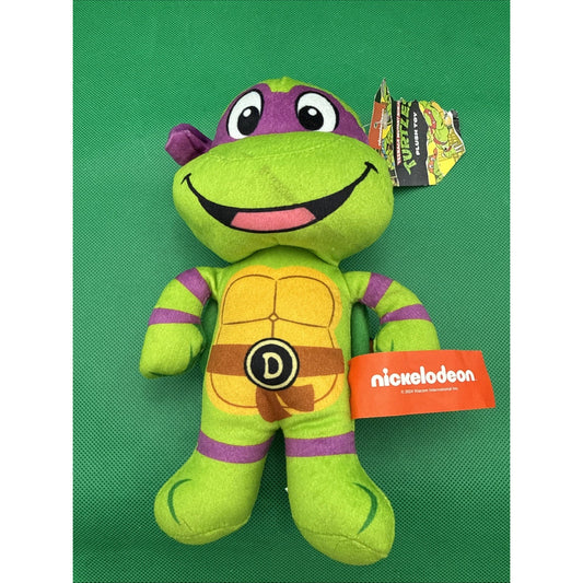 NEW Nickelodeon Teenage Mutant Ninja Turtle Plush Stuffed Toy 9" - Donatello