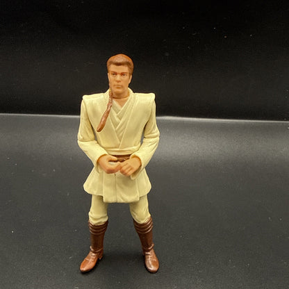 1998 Star Wars Obi-Wan Kenobi Padawan Hasbro Phantom Menace 3.75" Action Figure