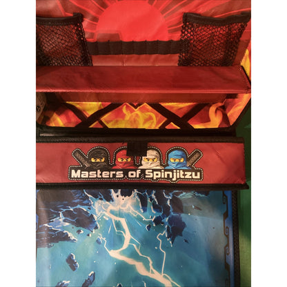 Lego Ninjago Masters Of Spinjitzu Battle Arena Storage Carrying Case RED