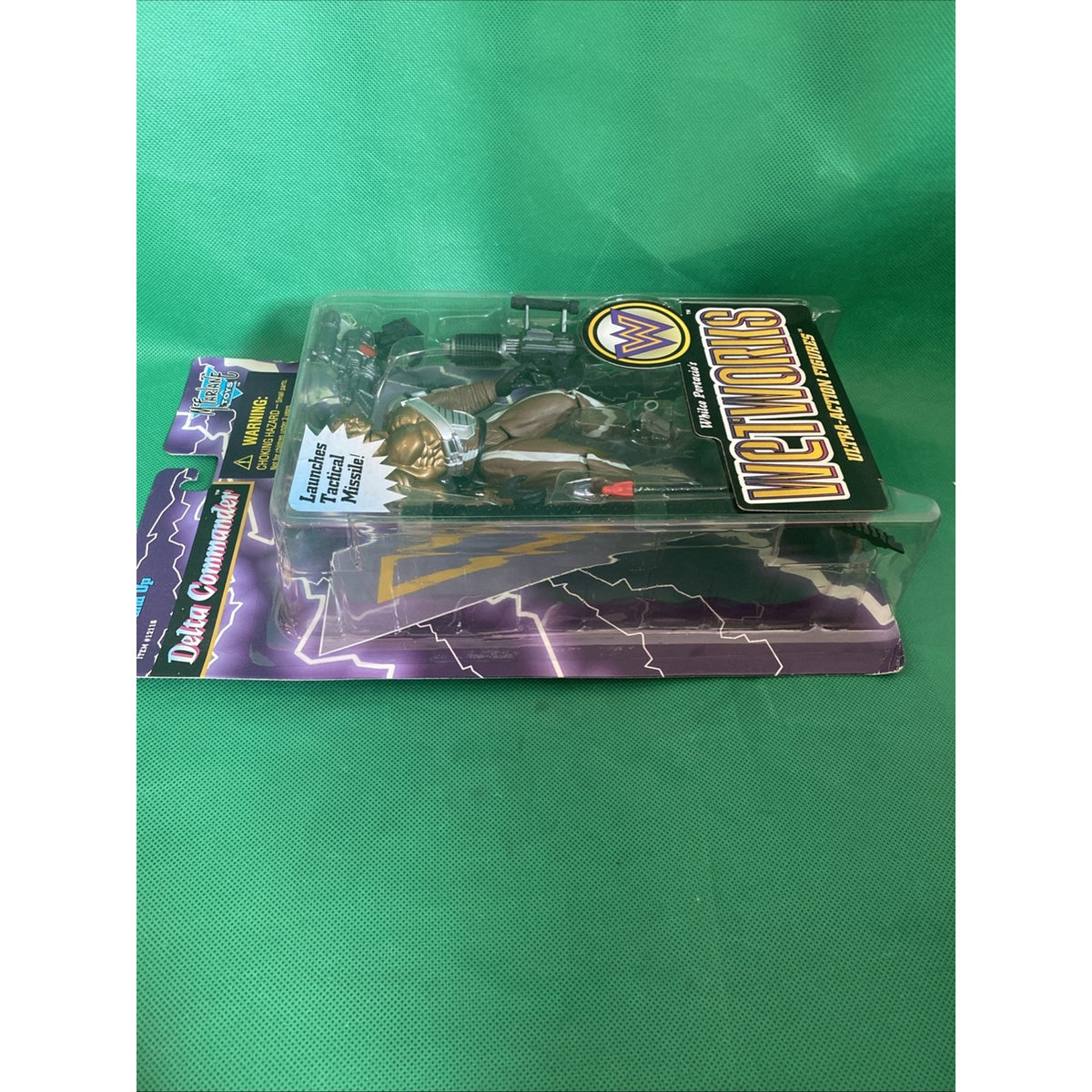 McFarlane Toys Wetworks Delta Commander Gold Ultra Action Figure