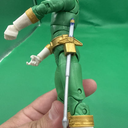 Power Rangers Lightning Collection Zeo Ranger Green 6" LOOSE Action Figure