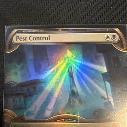 Pest Control Showcase Outlaws of Thunder Junction The Big Score Foil