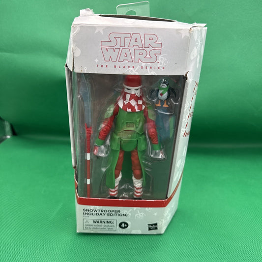 Star Wars The Black Series 6” Snowtrooper Holiday Edition & Porg Exclusive NEW