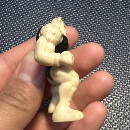 Monster Wrestlers In My Pocket Grunt #19 Flesh Variant Promo Long John Silvers