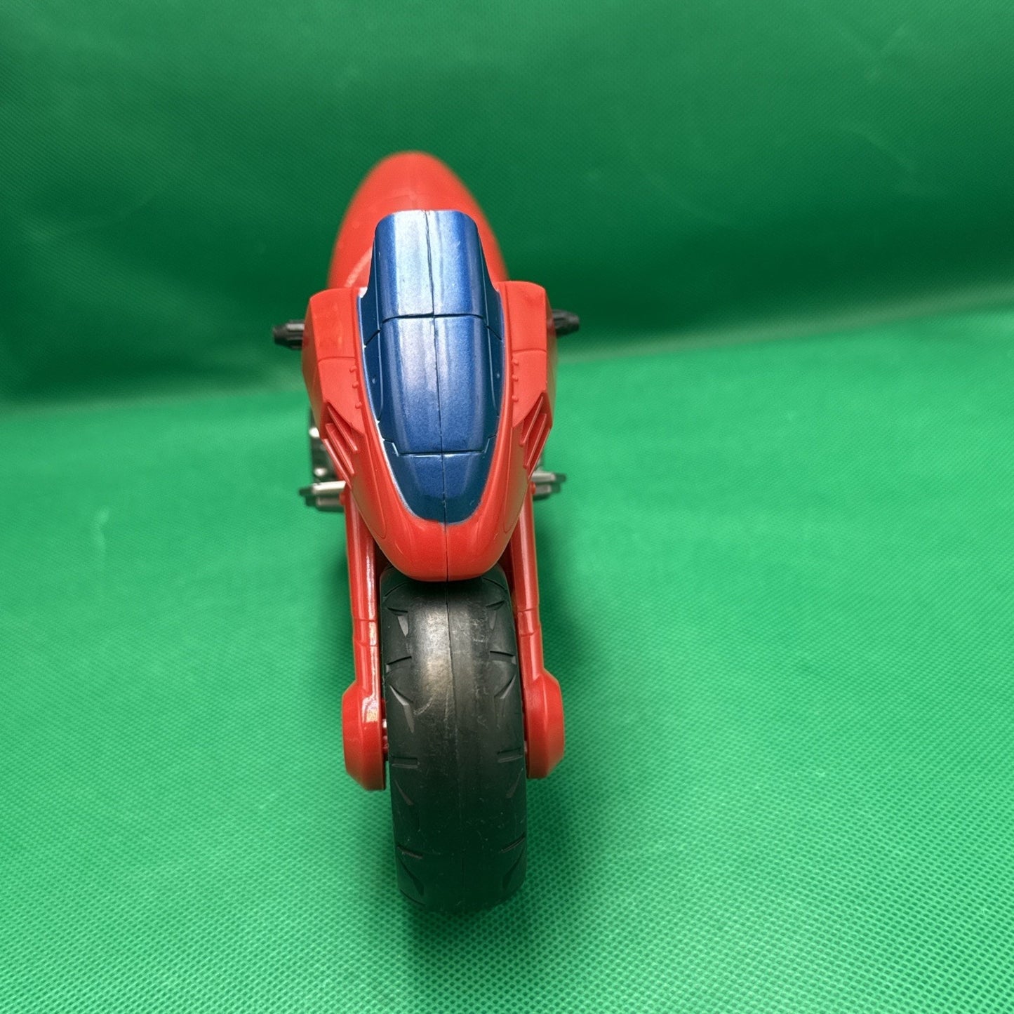 Marvel Super Hero Spiderman Red Swinging Speeder Motorcycle
