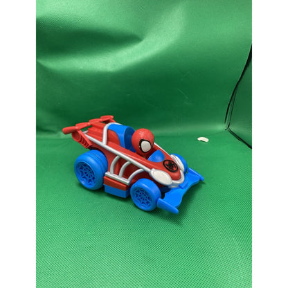 Spidey and His Amazing Friends Webbed Wheelies Pull Back Car Marvel Spider-Man
