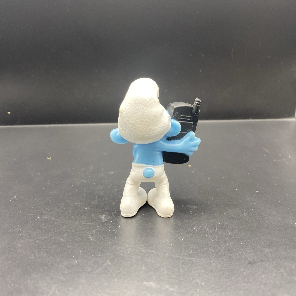 2011 McDonald's Brainy Smurf Animation Figure The Smurfs 2.75"
