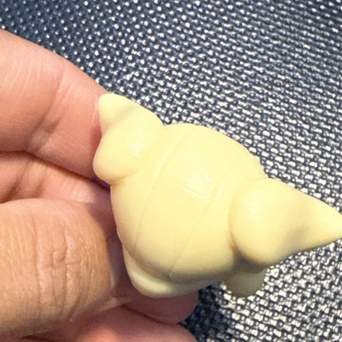 Raising Canes Restaurants 2" PVC Pencil or Straw Topper Figure - Puppy Dog Tan