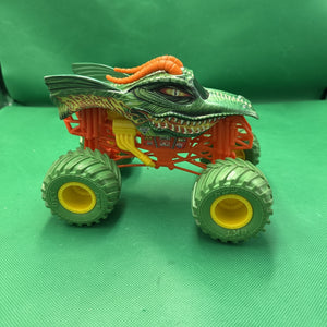 Spin Master 1:64 Scale Monster Jam Green Dragon Monster Truck (Loose)