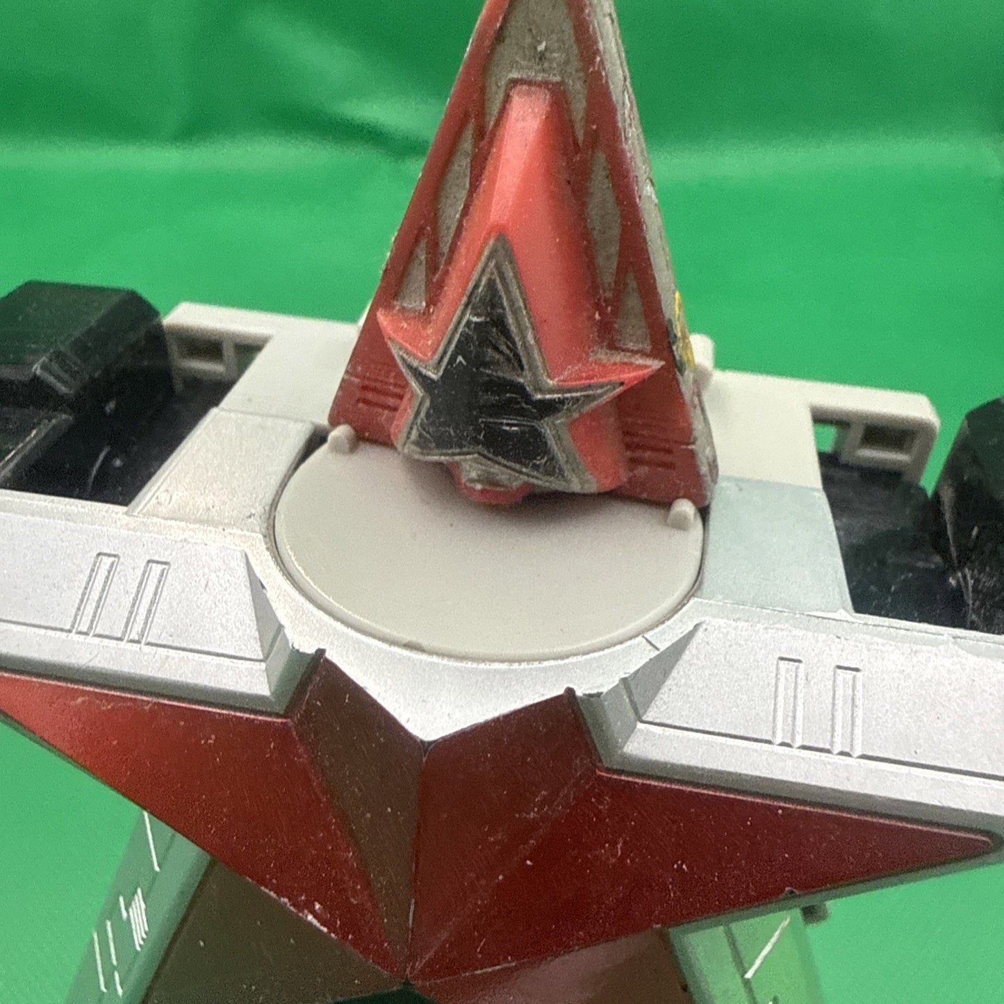 Power Rangers Red Deluxe Super Zeo Zord Figure 1996 Star Piece To Megazord