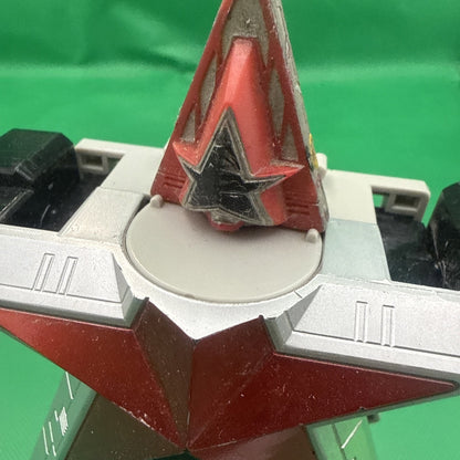 Power Rangers Red Deluxe Super Zeo Zord Figure 1996 Star Piece To Megazord