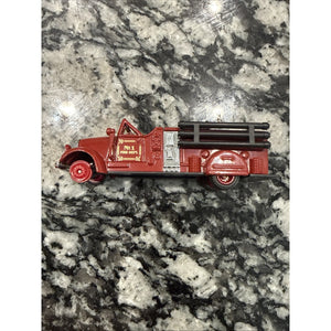 1939 Ward La France Fire Engine Ladder Pumper Truck 3.75" Diecast Scale Model