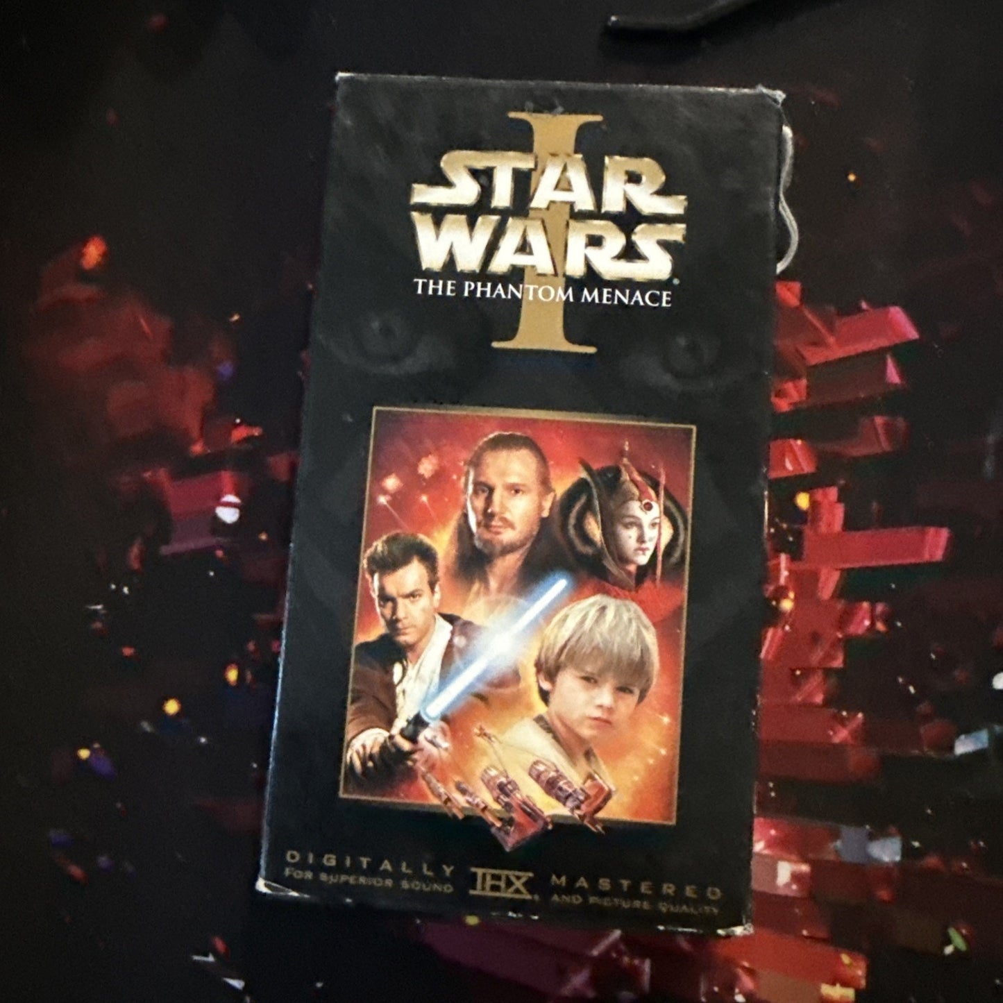 Vintage Rare Mint Condition Star Wars The Phantom Menace VHS Tape