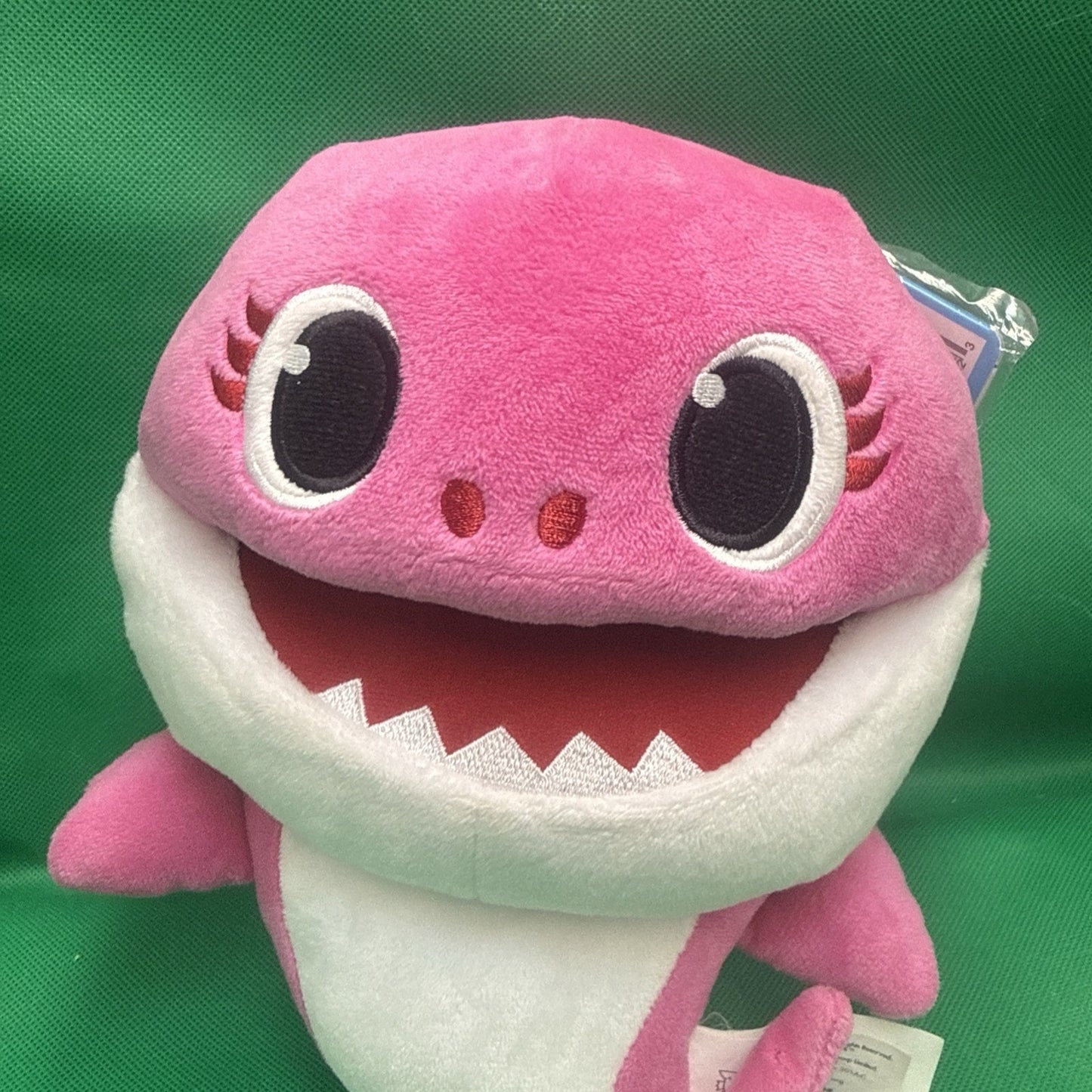 Pinkfong Baby Shark Mommy Shark Official Song Puppet Tempo Control Plush Toy