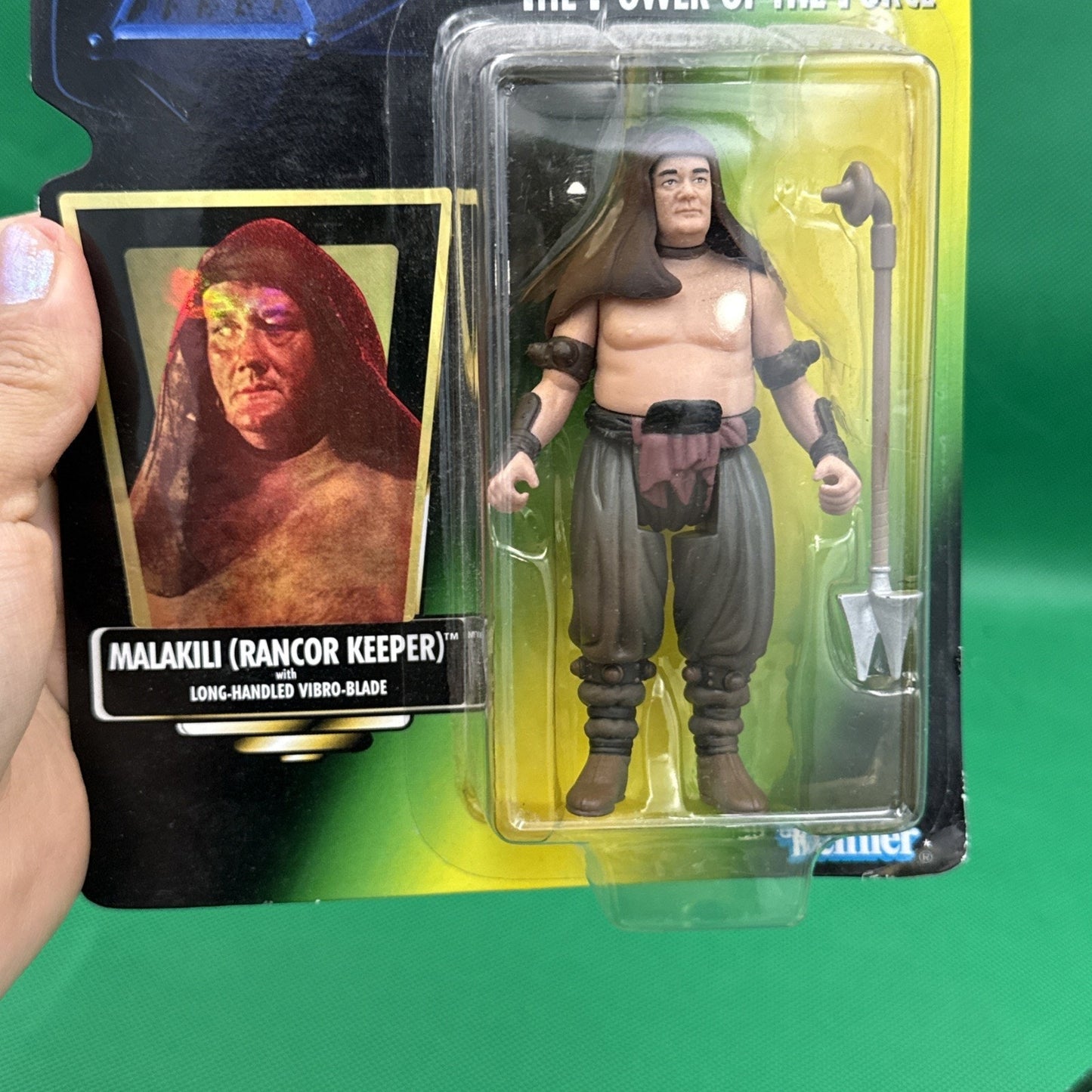 Star Wars Power of the Force Malakili Rancor Keeper 3.75" Action Figure 1997 New
