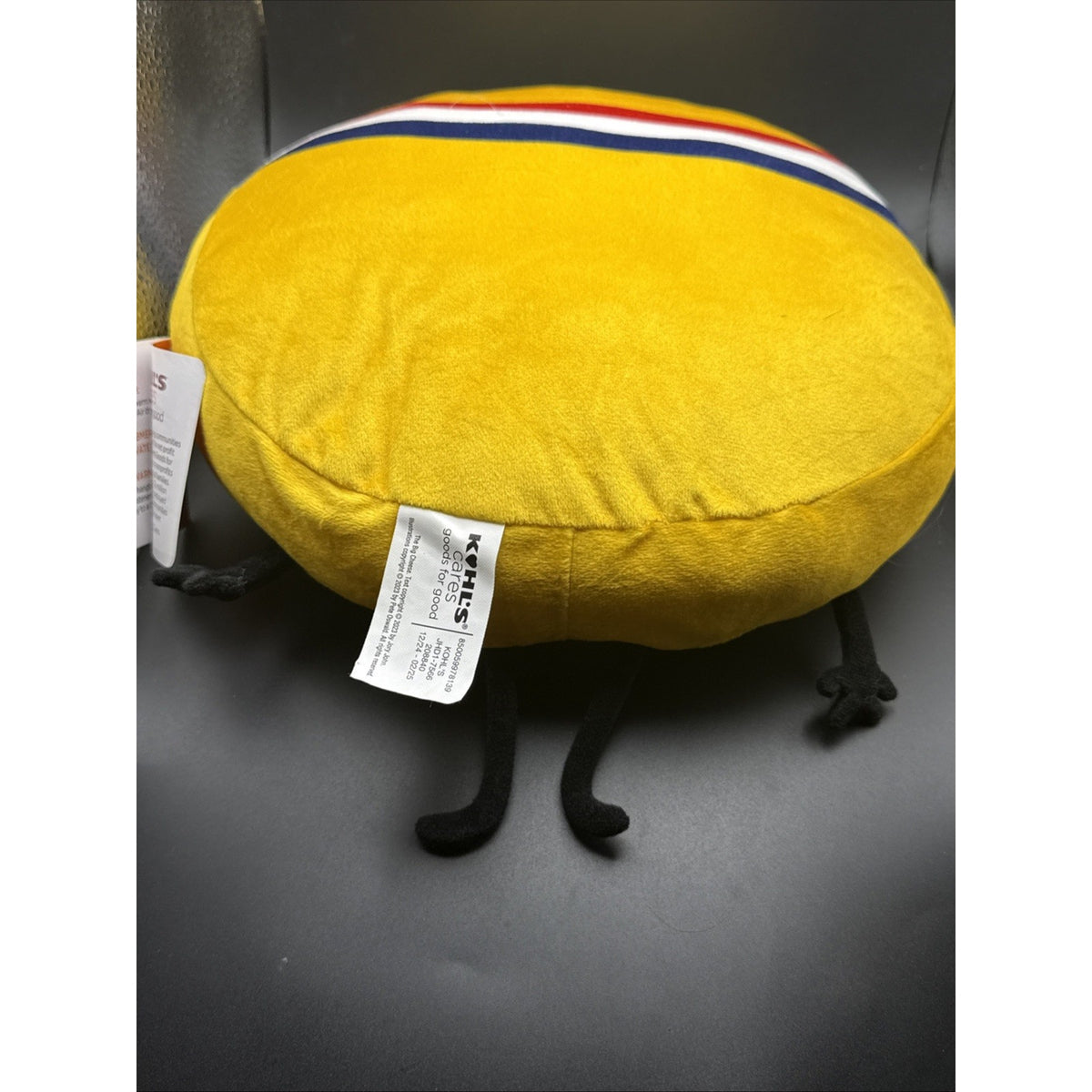 Kohl's Cares -The Big Cheese 9" Plush Yellow Doll Toy Jory John Book Character
