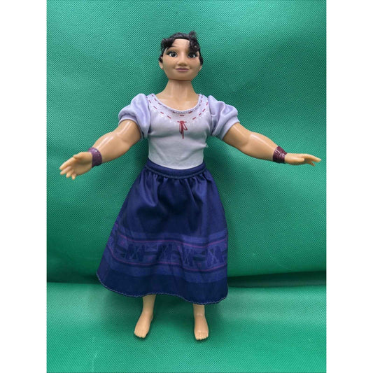 Disney Encanto Luisa Madrigal Strong 12" Fashion Doll Purple Dress No Shoes