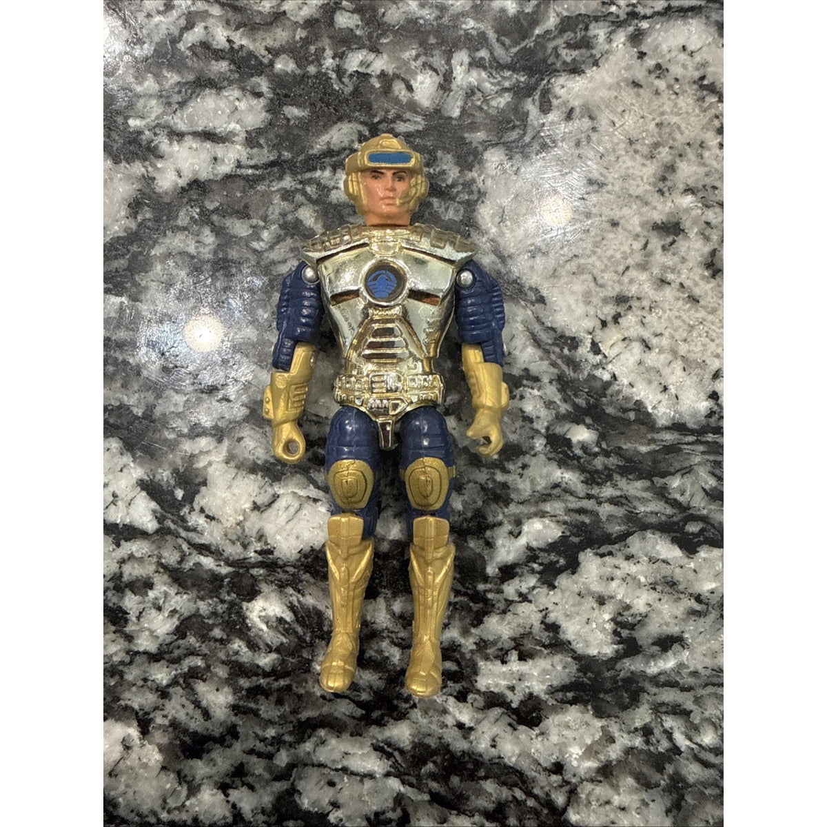 VINTAGE FIGURE CAPTAIN POWERS LEG SOLDIERS OF FUTURE 1986 MATTEL L.E.G.