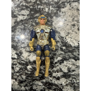 VINTAGE FIGURE CAPTAIN POWERS LEG SOLDIERS OF FUTURE 1986 MATTEL L.E.G.