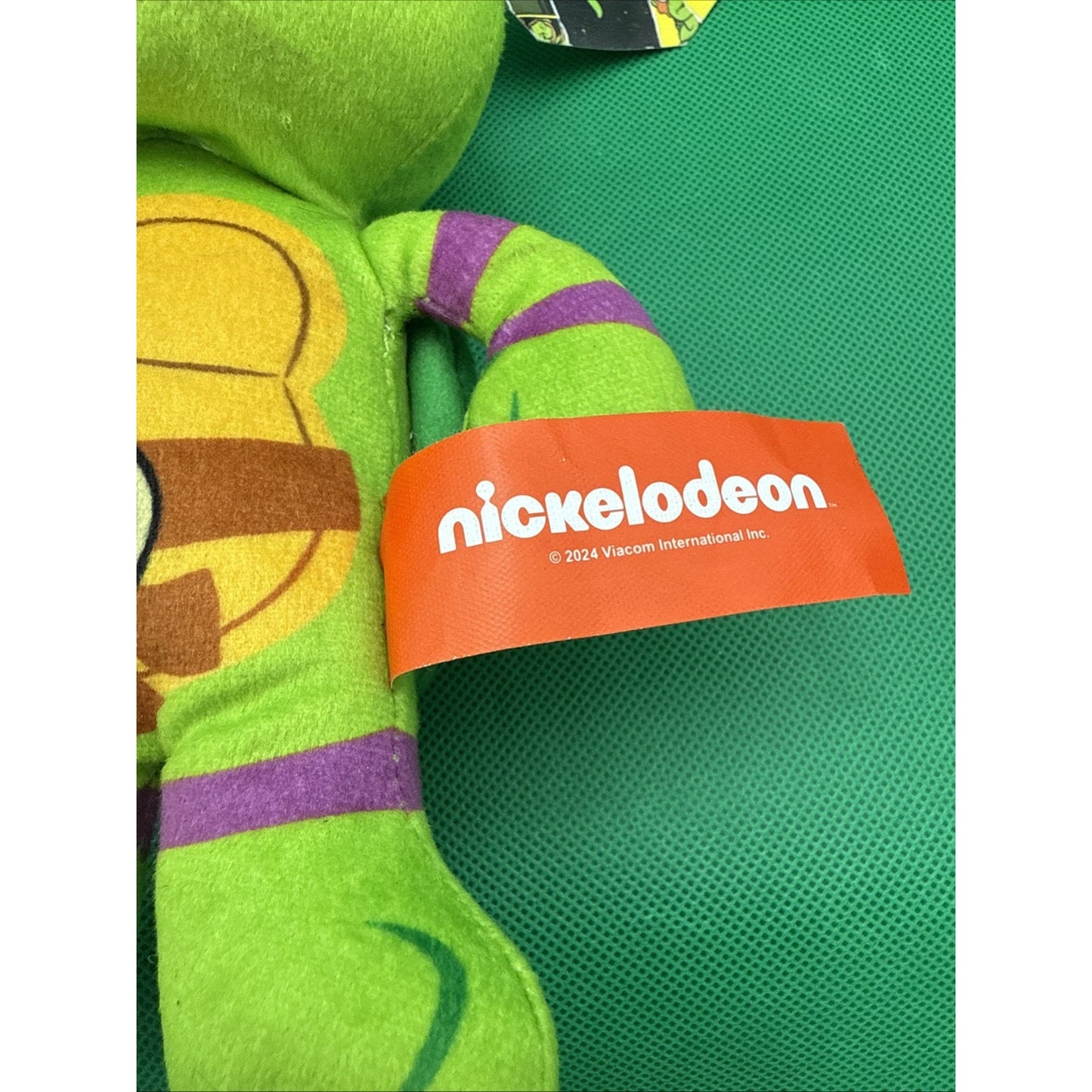 NEW Nickelodeon Teenage Mutant Ninja Turtle Plush Stuffed Toy 9" - Donatello