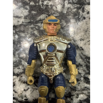 VINTAGE FIGURE CAPTAIN POWERS LEG SOLDIERS OF FUTURE 1986 MATTEL L.E.G.