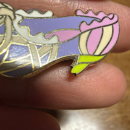 Disney Collectible Designer Princess Shoes Pin - Rapunzel - #2566 - 2012
