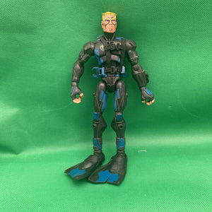 2005 Hasbro G.I. Joe ARAH Sigma 6 8" Figure - Duke Sea Ops With Flippers