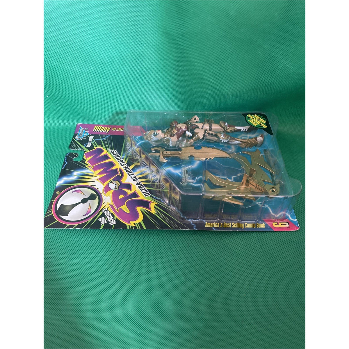vintage 1996 McFarlane Spawn Tiffany The Amazon Series 6 Ultra-Action Figure New
