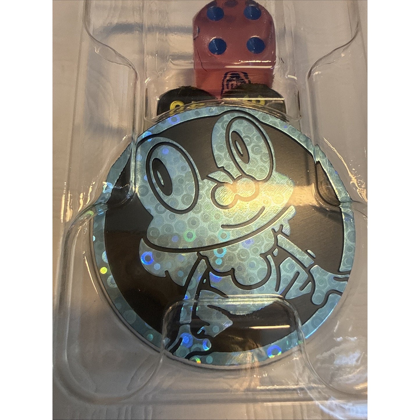 Pokémon TCG Dice + Froakie Coin: Chaos Rising