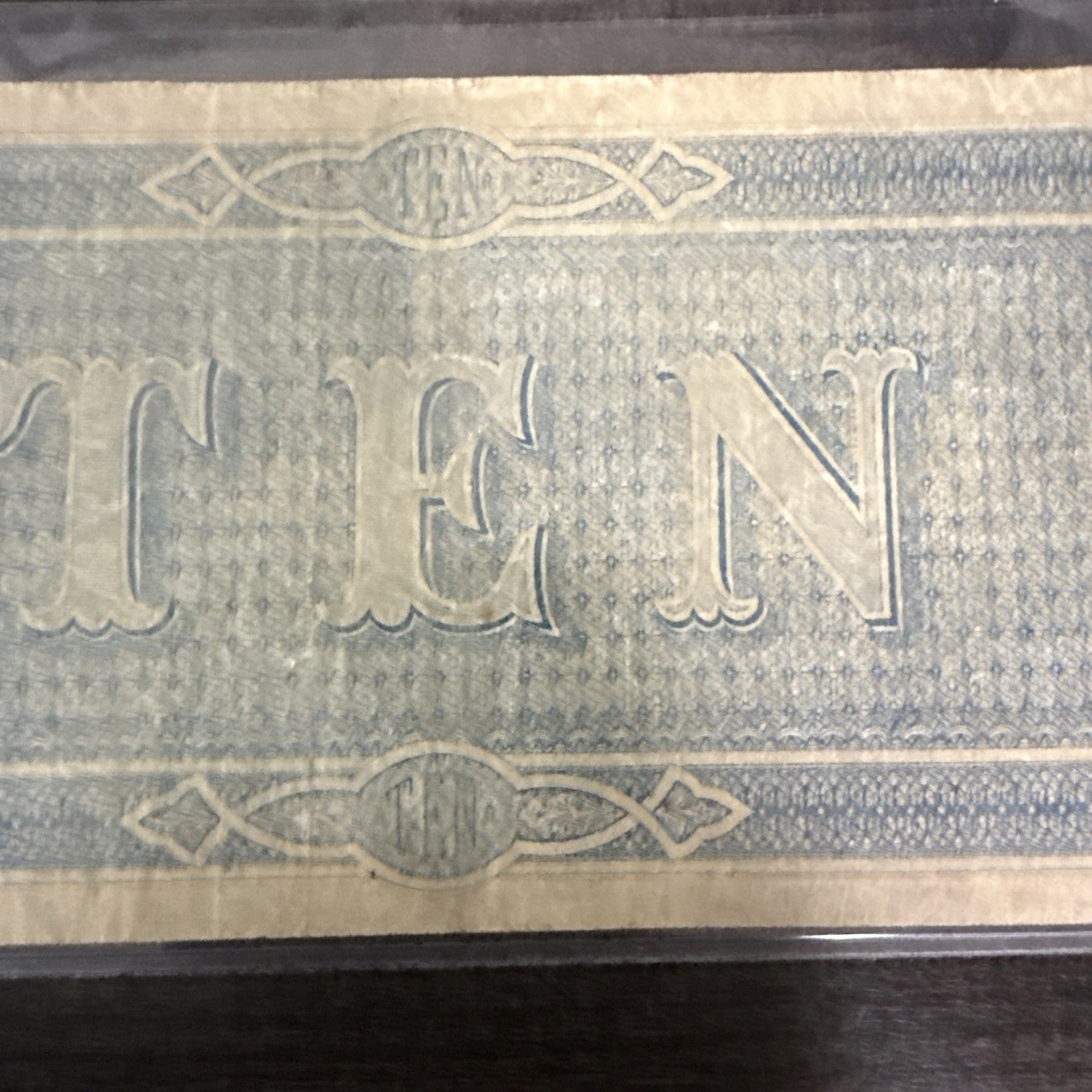 1864 Confederate States of America - $10 Ten Dollars Civil War Note ~ Richmond - toyscardscomics