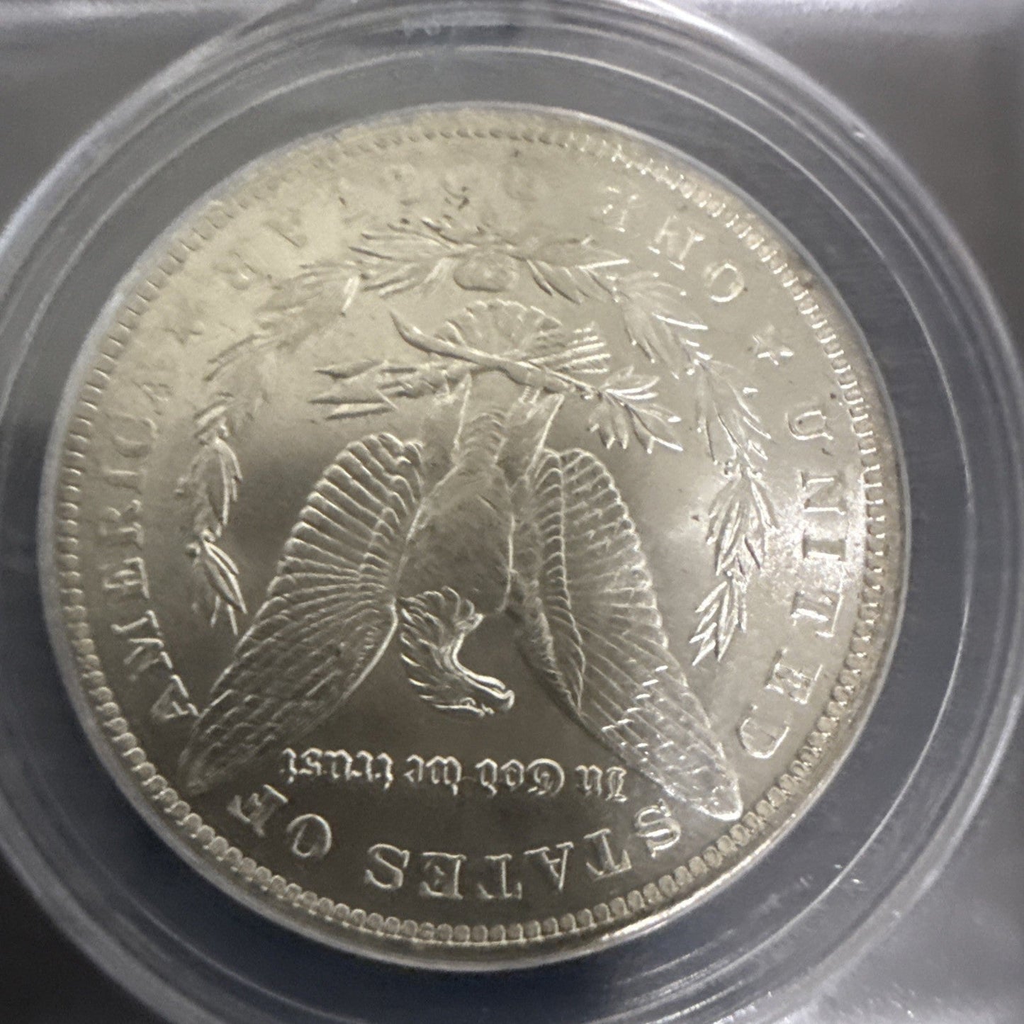 1884 O Morgan Dollar MS 62 ANACS Silver Uncirculated - toyscardscomics