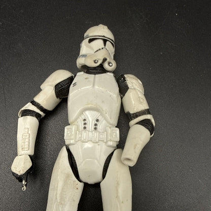 Star Wars Clone Trooper 3.75 inches Imperial Logo Hasbro 2004 *As Is*