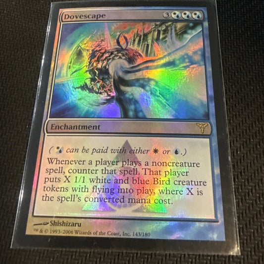 Dovescape FOIL Dissension PLD White Blue Rare MAGIC CARD (ID# 511257) ABUGames