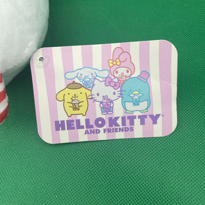 Hello Kitty & Friends 9” Apple Boba Tea Plush 2024 Fiesta Toys Sanrio With Tag