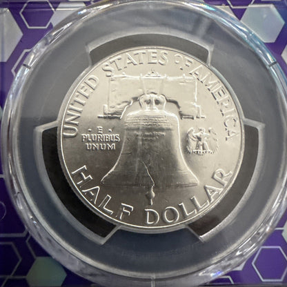 1963 - D 50C PCGS MS - 63 FRANKLIN - toyscardscomics