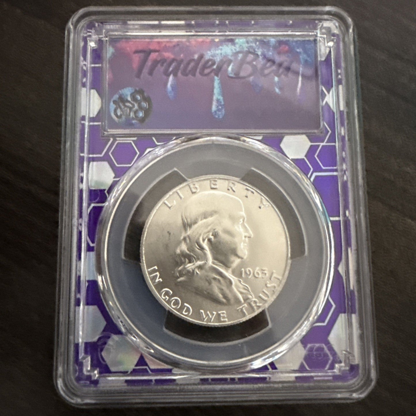 1963 - D 50C PCGS MS - 63 FRANKLIN - toyscardscomics