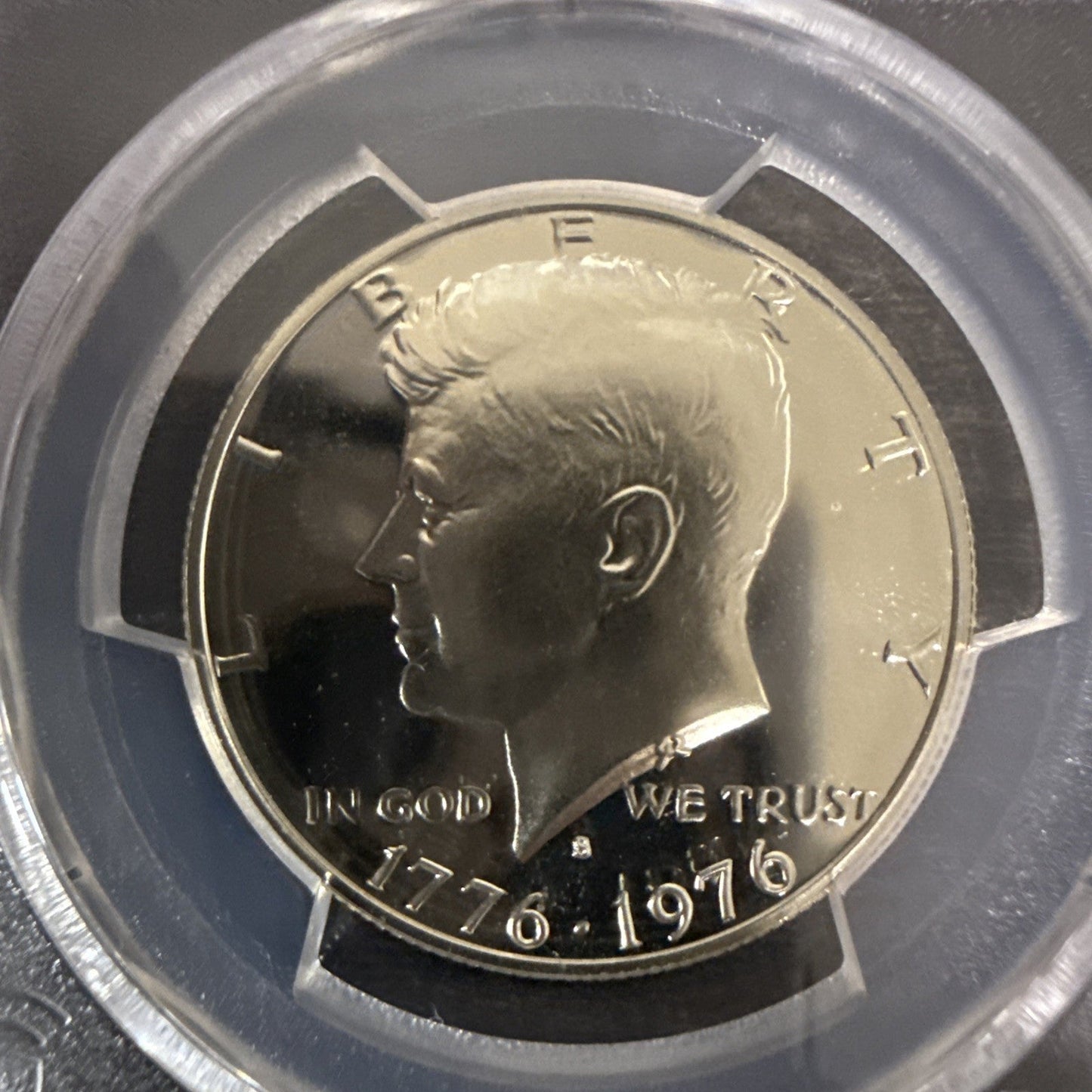 1976 - S Silver Kennedy Half Dollar PCGS PR - 69 DCAM - toyscardscomics