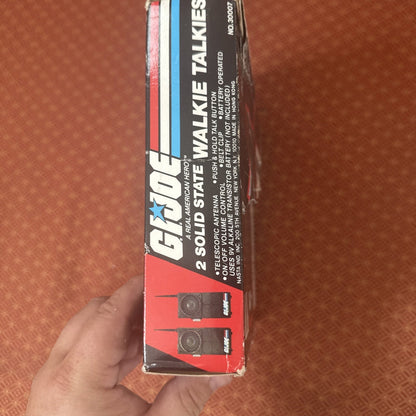 1983 G I Joe Official Model Solid State Two Walkie Talkies - toyscardscomics
