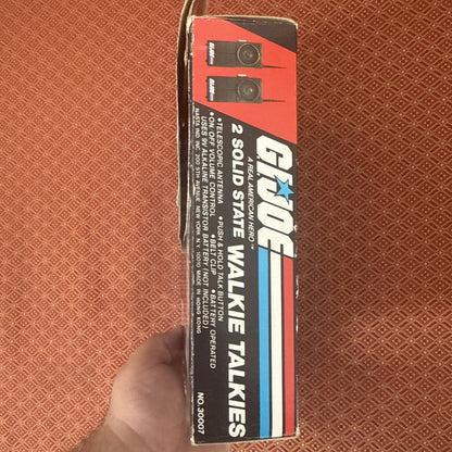 1983 G I Joe Official Model Solid State Two Walkie Talkies - toyscardscomics