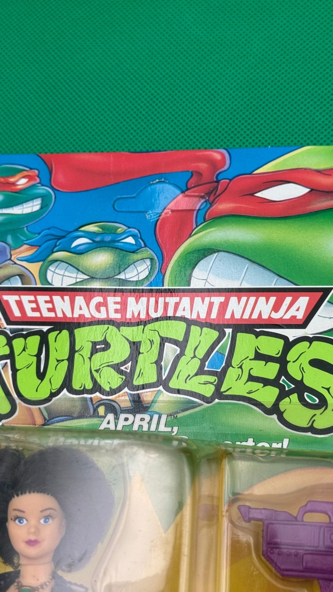 1984 Teenage Mutant Ninja Turtles April Ravishing Reporter - toyscardscomics